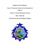 Panorama Actual de la Educación en México