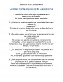 Galletas y preparaciones de la pastelería