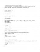 Programa para una baraja de cartas