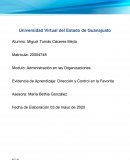 Direccion y Control La favorita SA