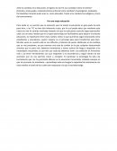 Por una mejor educación