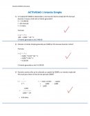 Actividad 1 Interés Simple
