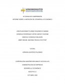 Actividad de comprensión Informe sobre la medición del desarrollo económico