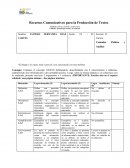 Recursos Comunicativos para la Producción de Textos
