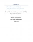 INTRODUCCION A LA FILOSOFIA