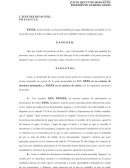 Alegatos - Juicio ejecutivo mercantil
