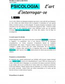 L'art d'interrogar-se