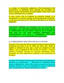 DESASTRE AMBIENTAL PROTAGONIZADO POR ECOPETROL