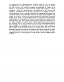 Importancia de religion