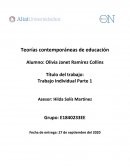 Cuadro Comarativo de las Teorias del Aprendizaje