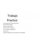 Trabajo Practico“El gaucho, protagonista”