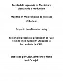 Proyecto de Manufactura Esbelta