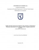 Análisis del Clima Laboral de la Telefonía de Tigo, ubicada en el Municipio de Malacatán