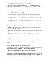 METODOLOGÍA Y PROYECTO COMUNITARIO. Página 1