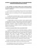 LA ACTIVIDAD INTERCULTURAL Y EL PLURALISMO RELIGIOSO: PROPUESTAS PEDAGÓGICAS PARA EL DIÁLOGO