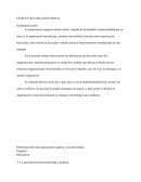 Estructura organizacional