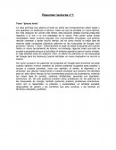 Resumen lecturas n°1 Texto “Iphone lento”