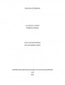 CREACION DE EMPRESA LA CASA DEL YOGURT