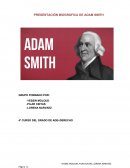 PRESENTACIÓN BIOGRÁFICA DE ADAM SMITH