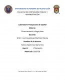 LABORATORIO PRESUPUESTO DE CAPITAL
