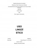 Uso linguistico