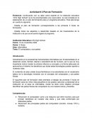 Plan de formacion. El computador y sus partes