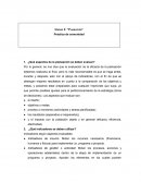 Unidad 3: ‘’Planeación’’ Práctica de comunidad