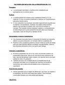 Factores que influyen en la percepcion del TLC