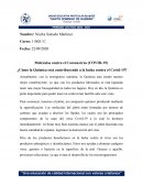 Moléculas contra el Coronavirus