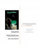 ENSAYO PSICOSOCIAL DES EXPERIMENT