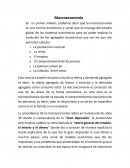 Macroeconomia. CONTABILIDAD NACIONAL