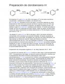 Preparación de clorobenceno