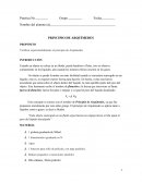 PRINCIPIO DE ARQUÍMEDES PROPÓSITO
