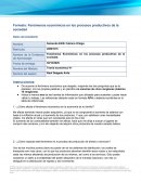 Fenómenos económicos en los procesos productivos de la sociedad