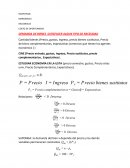 COSTO DE OPORTUNIDAD DEMANDA DE BIENES SATISFACER ALGUN TIPO DE NECESIDAD