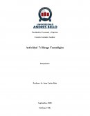 Actividad 7: Riesgo Tecnológico