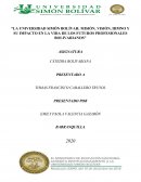 LA UNIVERSIDAD SIMÓN BOLÍVAR: MISIÓN, VISIÓN, HIMNO Y SU IMPACTO EN LA VIDA DE LOS FUTUROS PROFESIONALES BOLIVARIANOS