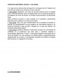 El Modernismo, literatura segundo bachillerato