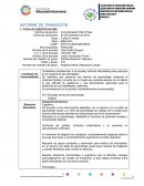 Informe transición USAER nivel preescolar