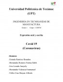 Covid 19 (Coronavirus)