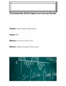 Determinación del área bajo la curva de una