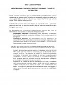 LA DISTRIBUCIÓN COMERCIAL: OBJETIVO, FUNCIONES, CANALES DE DISTRIBUCIÓN