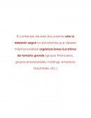 Elaboración de la estrategia de internacionalización para organizaciones lucrativas de tamaño grande