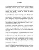 DESCRIPCIÓN DE LA OPERACIÓN DE FACTORING