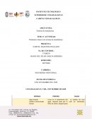 Parámetros básicos de sistema de manufactura