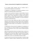 Causas y consecuencias de la drogadicción en la adolescencia