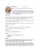 Práctica 10: Agua de hidratación