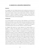 El negocio de la industria farmaceutica