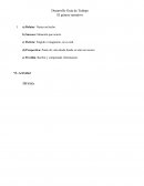 DESARROLLO GUIA GENERO NARRATIVO Y LIRICO tarea primero medio