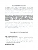 LA INTELIGENCIA ARTIFICIAL